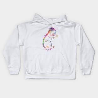 Baby Colorful Watercolor Kids Hoodie